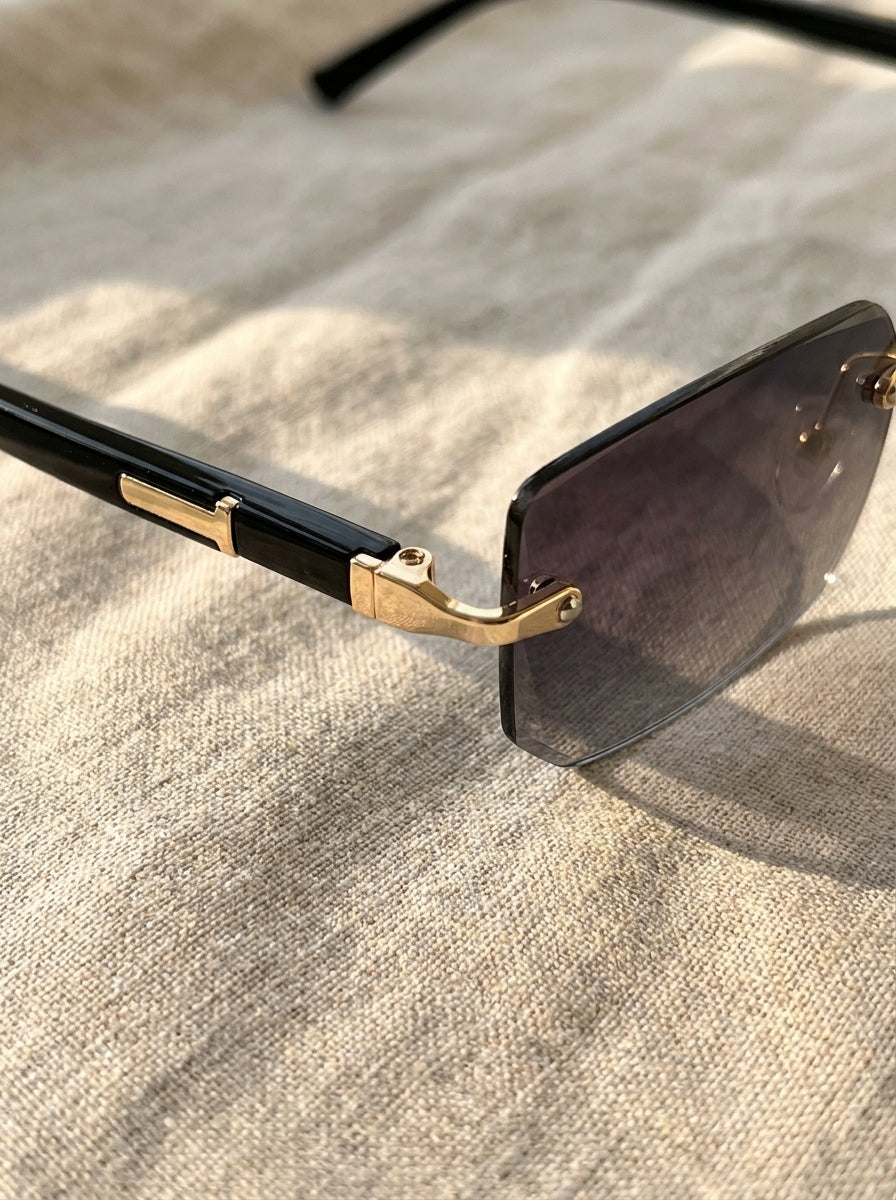 Óculos Aurora Gold + Brindes (Pulseira e Colar)